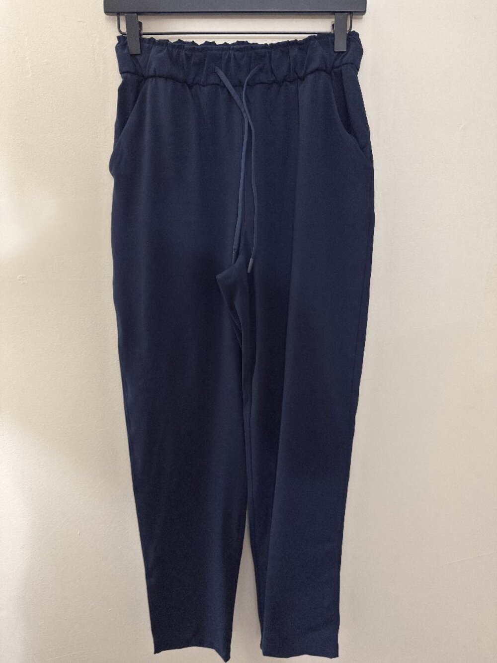Lululemon Keep Moving High Rise Athletic Pants 7/8 Cropped Dark Navy | Size 4